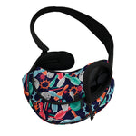Watercolor Bowling Theme Pattern Print Pet Sling Carrier