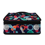 Watercolor Bowling Theme Pattern Print Small Lunch Bag