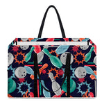 Watercolor Bowling Theme Pattern Print Utility Tote Bag