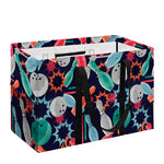 Watercolor Bowling Theme Pattern Print Utility Tote Bag