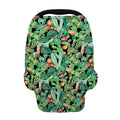 Watercolor Cactus Plant Print Baby Seat Cover