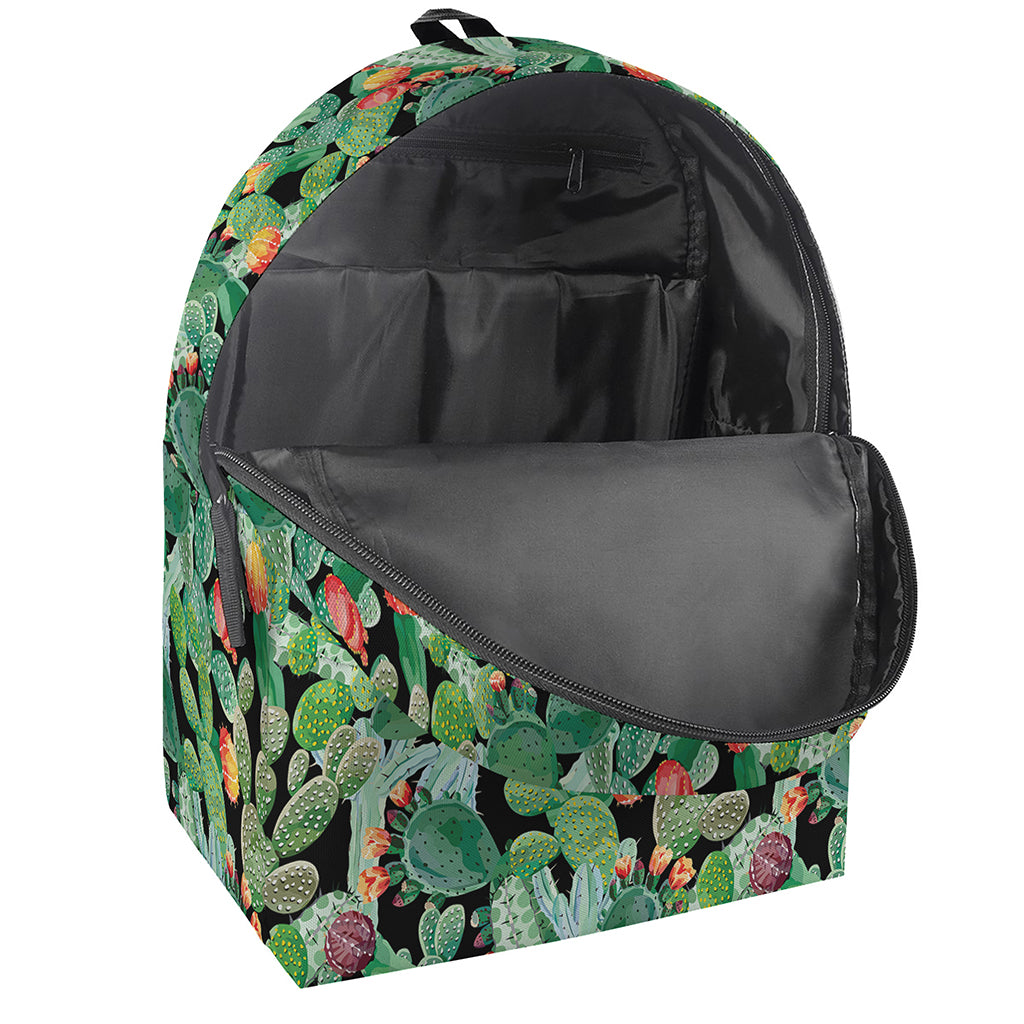Watercolor Cactus Plant Print Backpack