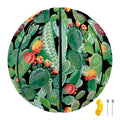 Watercolor Cactus Plant Print Basketball