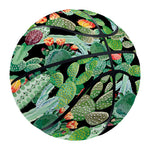 Watercolor Cactus Plant Print Basketball