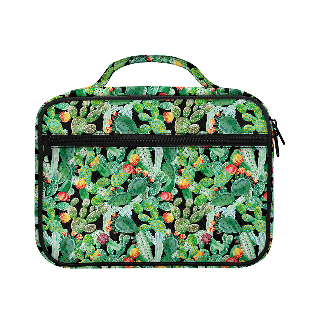 Watercolor Cactus Plant Print Briefcase Bible Bag