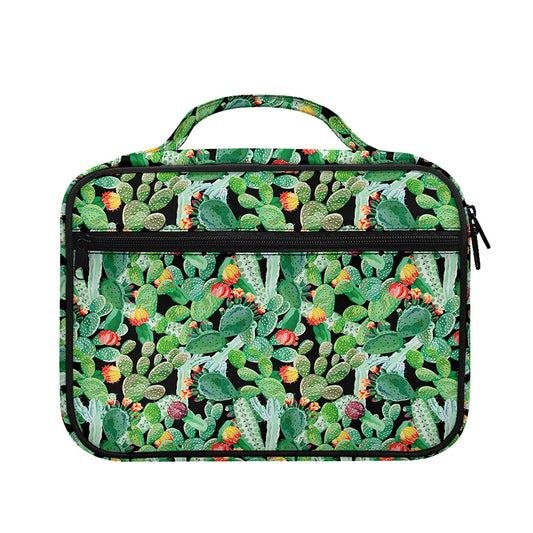 Watercolor Cactus Plant Print Briefcase Bible Bag