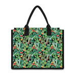 Watercolor Cactus Plant Print Canvas Tote Bag