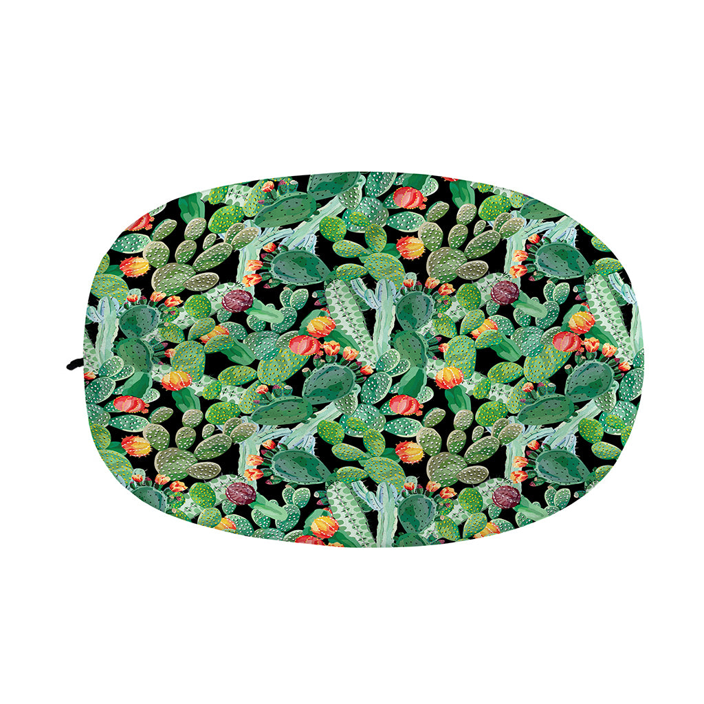 Watercolor Cactus Plant Print Car Side Mirror Covers