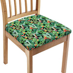 Watercolor Cactus Plant Print Chair Cushion Cover