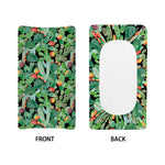 Watercolor Cactus Plant Print Changing Pad Cover