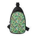 Watercolor Cactus Plant Print Sling Bag