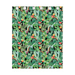 Watercolor Cactus Plant Print Curtain