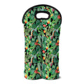 Watercolor Cactus Plant Print Double Neoprene Wine Tote