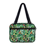 Watercolor Cactus Plant Print Double Strap Bible Bag