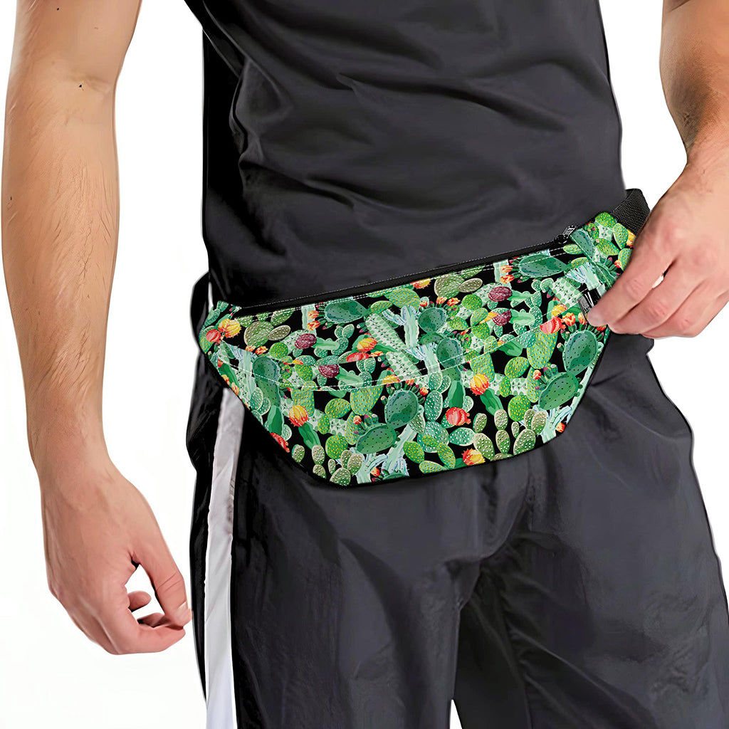 Watercolor Cactus Plant Print Fanny Pack