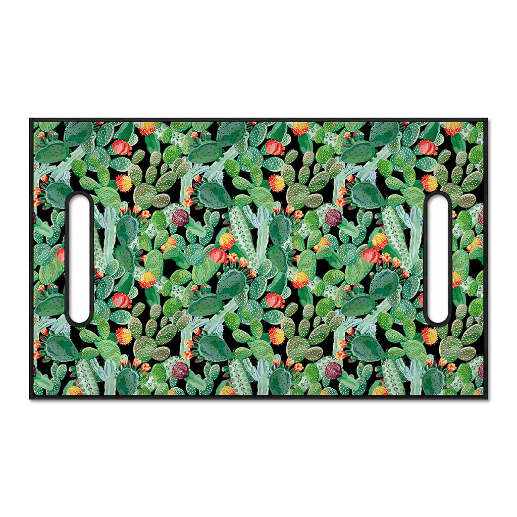 Watercolor Cactus Plant Print Golf Cart Seat Cover