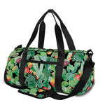Watercolor Cactus Plant Print Gym Bag