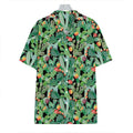 Watercolor Cactus Plant Print Hawaiian Shirt