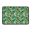 Watercolor Cactus Plant Print Kitchen Mat