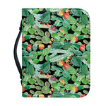 Watercolor Cactus Plant Print Leather Bible Cover
