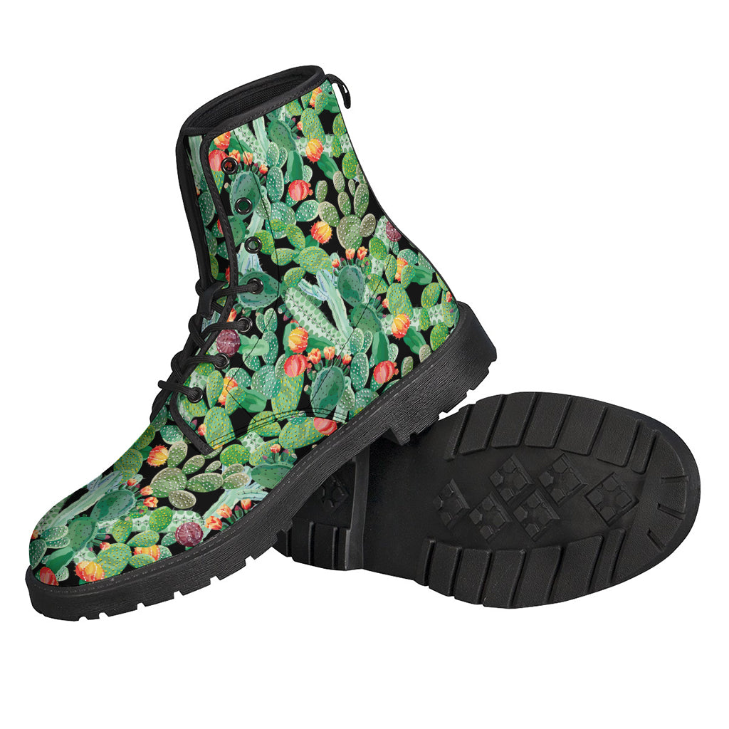 Watercolor Cactus Plant Print Backpack