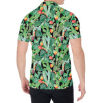 Watercolor Cactus Plant Print Men's Shirt