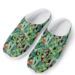 Watercolor Cactus Plant Print Mesh Casual Shoes