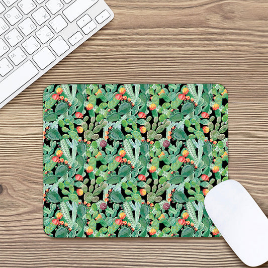 Watercolor Cactus Plant Print Mouse Pad