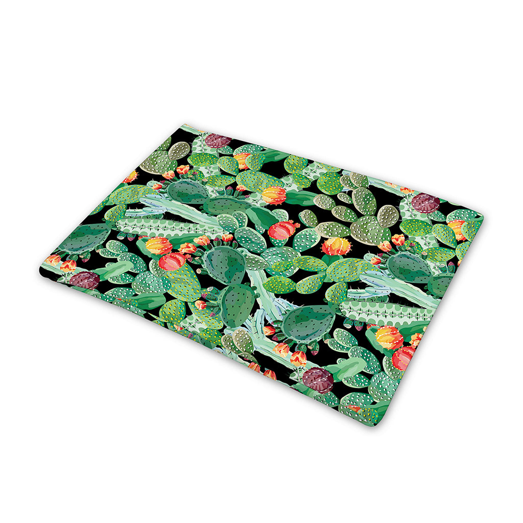Watercolor Cactus Plant Print Pet Cooling Mat Cover