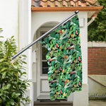Watercolor Cactus Plant Print Polyester Flag