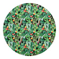 Watercolor Cactus Plant Print Round Blanket