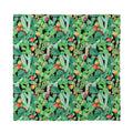 Watercolor Cactus Plant Print Silk Bandana