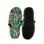 Watercolor Cactus Plant Print Slippers