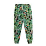 Watercolor Cactus Plant Print Sweatpants