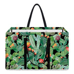Watercolor Cactus Plant Print Utility Tote Bag