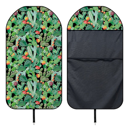 Watercolor Cactus Plant Print Waterproof Car Seat Cover