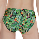 Watercolor Cactus Plant Print Women's Panties