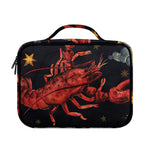 Watercolor Cancer Zodiac Sign Print Briefcase Bible Bag