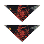 Watercolor Cancer Zodiac Sign Print Dog Bandana