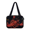 Watercolor Cancer Zodiac Sign Print Double Strap Bible Bag