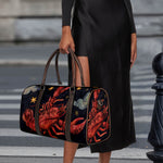Watercolor Cancer Zodiac Sign Print Duffle Bag