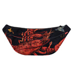 Watercolor Cancer Zodiac Sign Print Fanny Pack