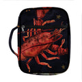 Watercolor Cancer Zodiac Sign Print Front Pocket Bible Bag