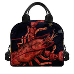 Watercolor Cancer Zodiac Sign Print Insulated Lunch Bag