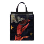 Watercolor Cancer Zodiac Sign Print Insulated Lunch Tote