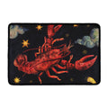 Watercolor Cancer Zodiac Sign Print Kitchen Mat