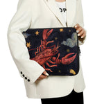 Watercolor Cancer Zodiac Sign Print Laptop Sleeve