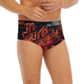 Watercolor Cancer Zodiac Sign Print Men's Briefs