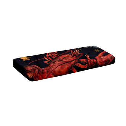 Watercolor Cancer Zodiac Sign Print Piano Keyboard Cover