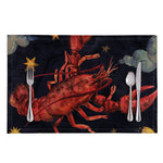 Watercolor Cancer Zodiac Sign Print Placemat